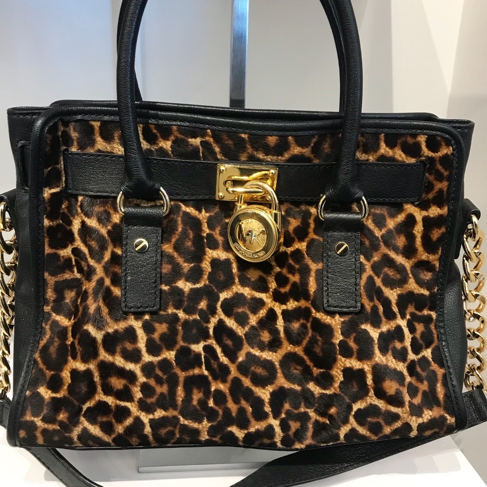 Michael Kors Cheetah Hamilton RARE